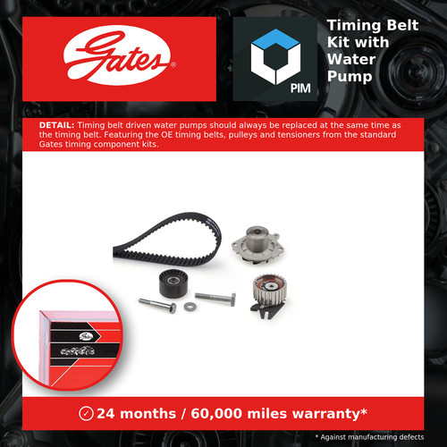 Timing belt water - timing, pump