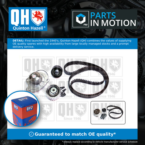 Timing belt water pump kit - pump,
