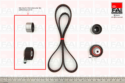 Timing belt kit fit - belt,